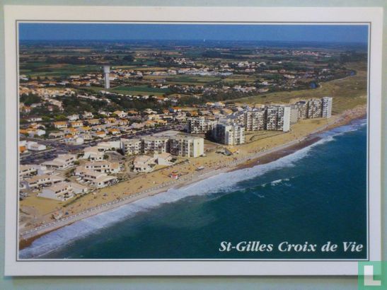 Saint-Gilles-Croix-De-Vie: vue aérienne