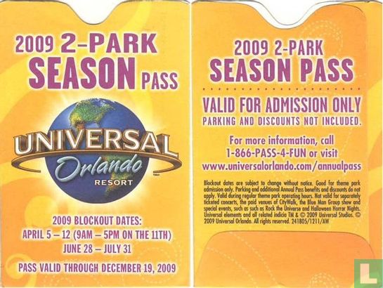 Universal Orlando 2-park Season Pass - Afbeelding 3