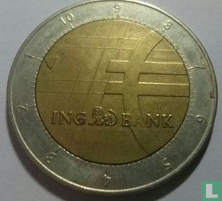 ING Bank Euro/Gulden Conversie Munt - Afbeelding 1