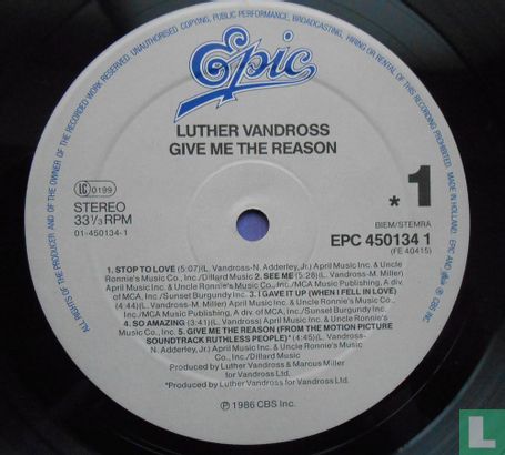 Give Me The Reason - Afbeelding 3