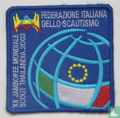 Italian contingent - 20th World Jamboree (Embroidered)