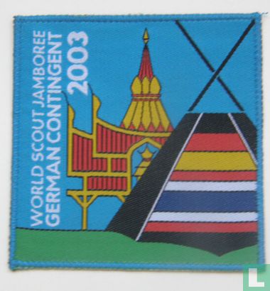 German contingent - 20th World Jamboree