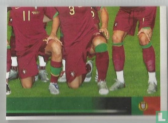 elftalfoto Portugal (rechtsonder) - Afbeelding 1