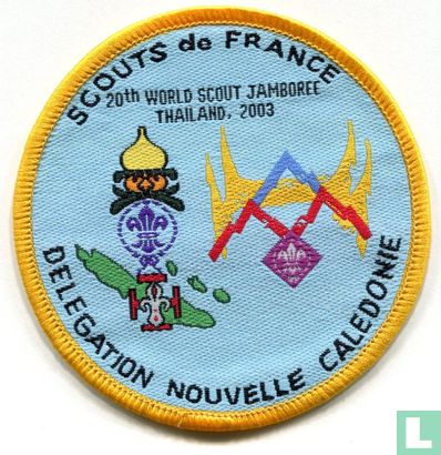 French contingent - Delegation Nouvelle Caledonie - 20th World Jamboree