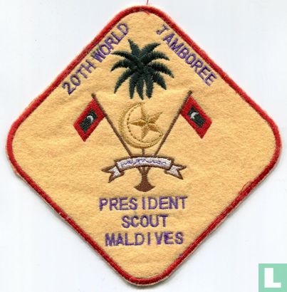 Maledives - President scout - 20th World Jamboree