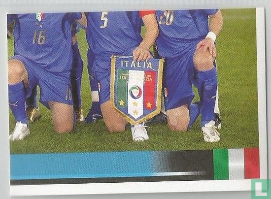 elftalfoto Italia (rechtsonder) - Afbeelding 1
