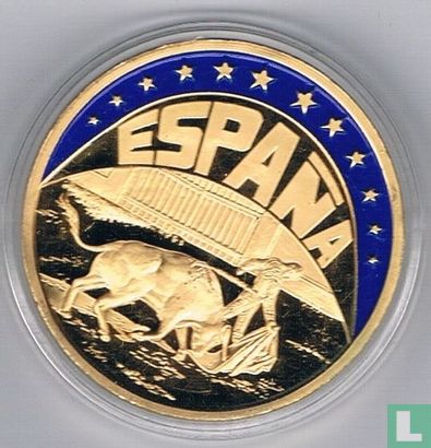 Espana  1 ECU 1998 Der Stierkampf - Afbeelding 1