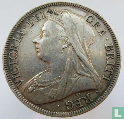 Verenigd Koninkrijk ½ crown 1899 - Afbeelding 2