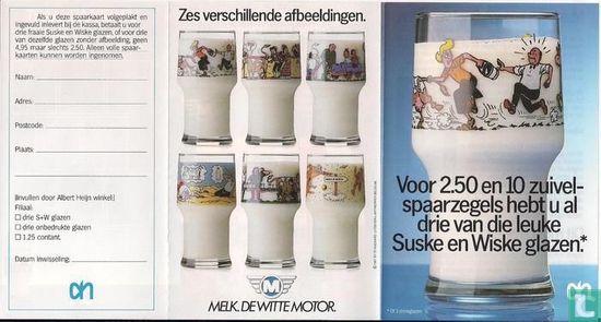 Suske en Wiske complete Glazen set 1987 - Afbeelding 3