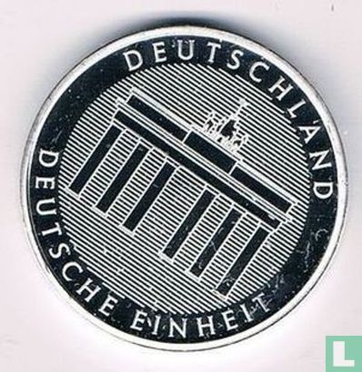 Deutschland Medailie 03.10.1990 20 Jahre Deutsche Einheit  - Afbeelding 1