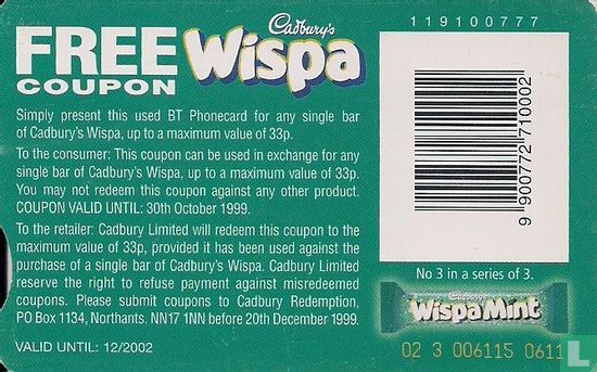 Have you heard the latest Cadbury's of Wispa? - Afbeelding 2