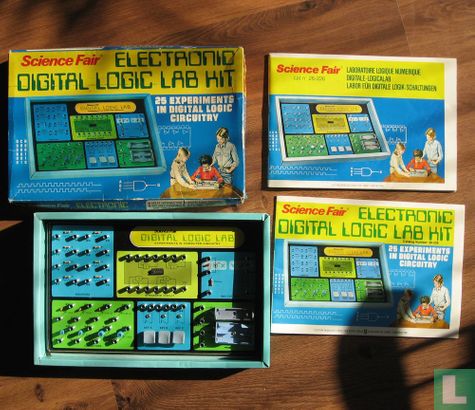 Radio Shack Science Fair Electronic Digital Logic Lab Kit - Afbeelding 2