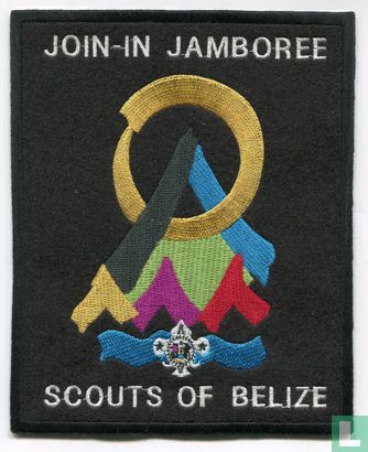 Belize contingent - 19th World Jamboree - Join-In - jacketpatch
