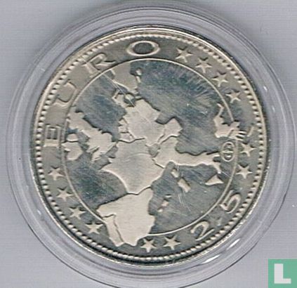 Deutschland 2,5 Euro 1997 Oderflut - Afbeelding 1
