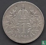 Oostenrijk 1 corona 1901 - Afbeelding 1