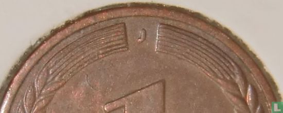 Allemagne 1 pfennig 1950 (J - marque d'atelier de grande) - Image 3