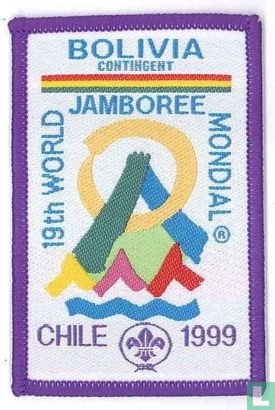 Bolivian contingent (fake) - 19th World Jamboree (purple border)