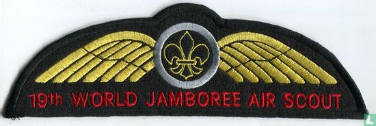 Belize contingent - 19th World Jamboree - Air Scout - jacketpatch