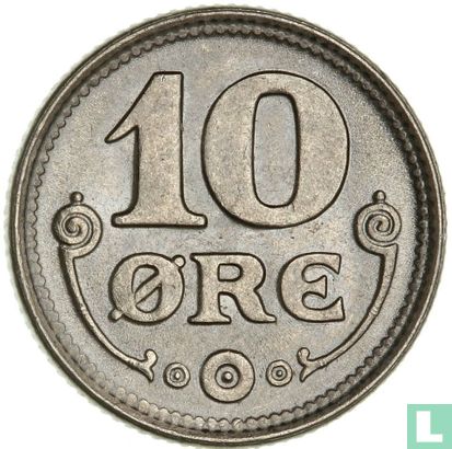 Danemark 10 øre 1922 - Image 2
