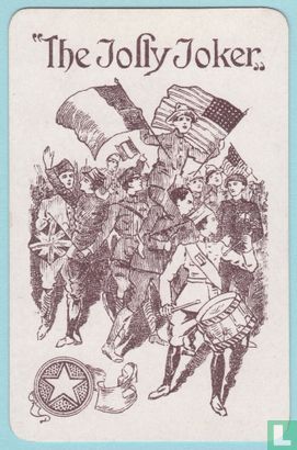 Joker, Belgium, Pro Allies, World War I, Speelkaarten, Playing Cards - Bild 1
