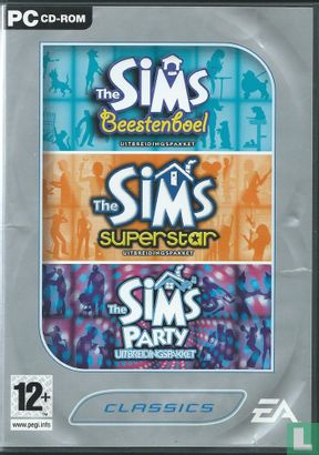 De Sims Classics, Drie geweldige uitbreidingspakketten: Beestenboel, Superstar, Party. - Bild 1