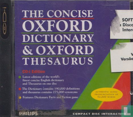 The concise Oxford dictionary & Oxford thesaurus - Image 1