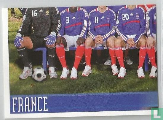 elftalfoto France (linksonder) - Afbeelding 1