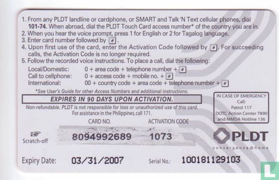 PLDT Touch card - Image 2