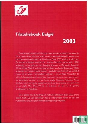 Philately book Belgium 2003 - Image 2