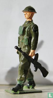 Bren mitrailleur d'infanterie britannique pleine tenue de combat - Image 3