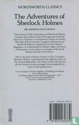 The adventures of Sherlock Holmes - Afbeelding 2