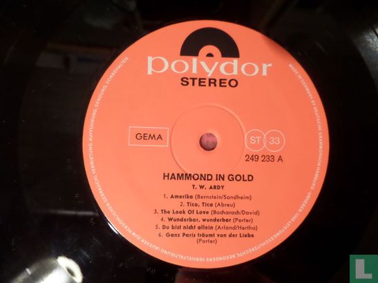 Hammond in Gold - Bild 3