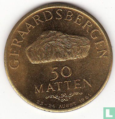 België 50 matten 1981 - Geraardsbergen - Afbeelding 1
