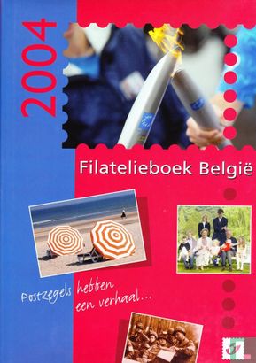 Philately book Belgium 2004 - Image 1