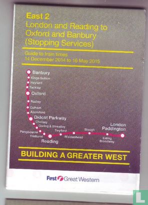 Guide to Train Times - East 2 - First Great Western 2014 - 2015