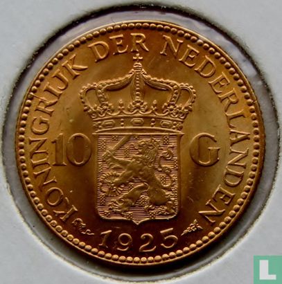 Pays-Bas 10 gulden 1925 - Image 1
