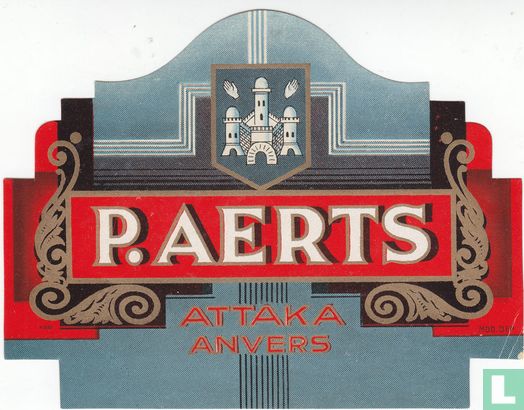 P. Aerts - Attaka Anvers K.836 Mod. Dep. - Image 1