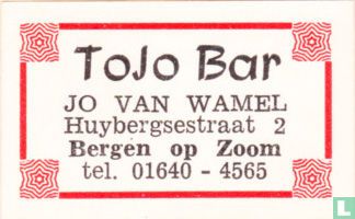 Tojo Bar - Jo van Wamel