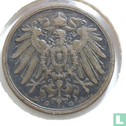 Empire allemand 2 pfennig 1910 (G) - Image 2