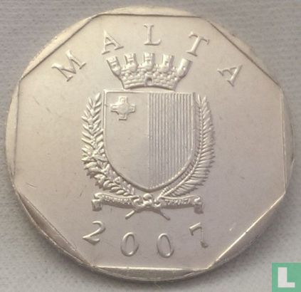 Malta 50 cents 2007 - Afbeelding 1