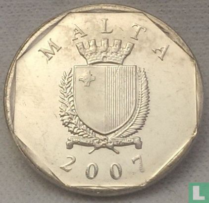 Malte 5 cents 2007 - Image 1