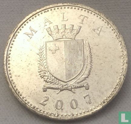 Malta 25 cents 2007 - Afbeelding 1