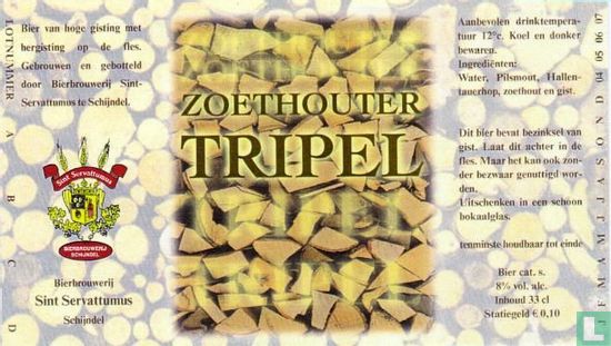 Zoethouder tripel