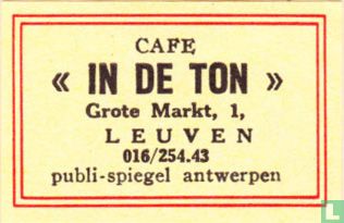Cafe In de ton