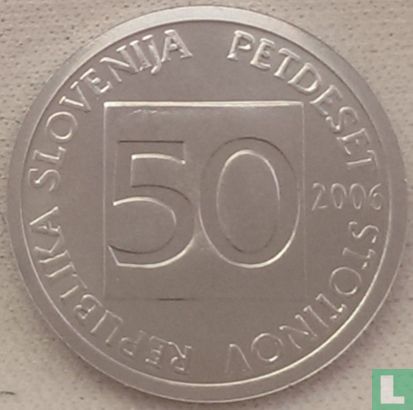 Slovénie 50 stotinov 2006 - Image 1