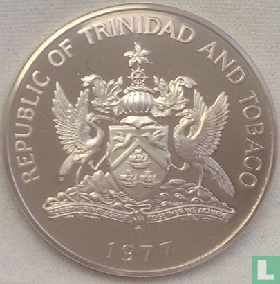 Trinidad en Tobago 10 dollars 1977 (PROOF) - Afbeelding 1