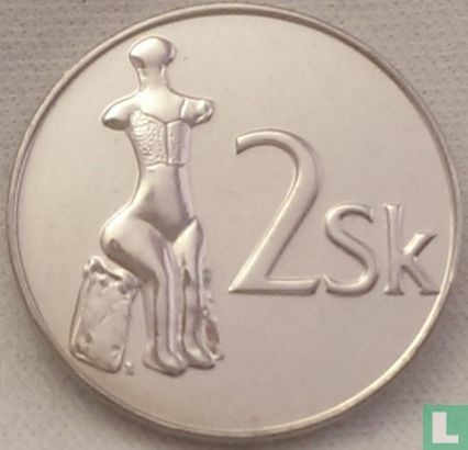 Slowakije 2 korun 2004 - Afbeelding 2
