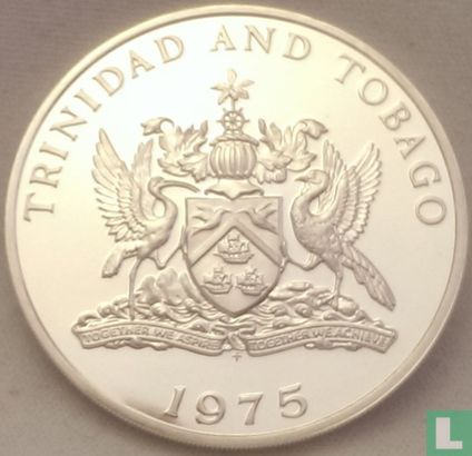 Trinidad en Tobago 5 dollars 1975 (PROOF) - Afbeelding 1