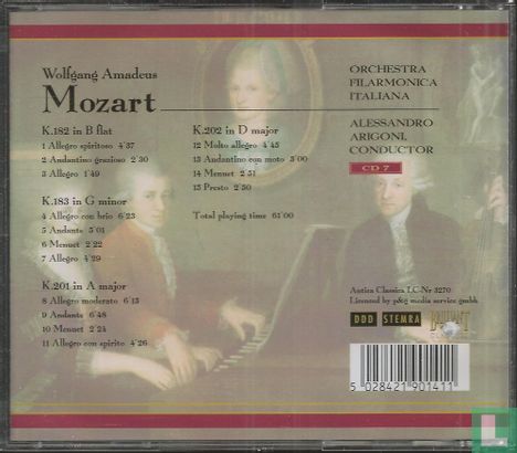Wolfgang Amadeus Mozart: CD 07 - Image 2