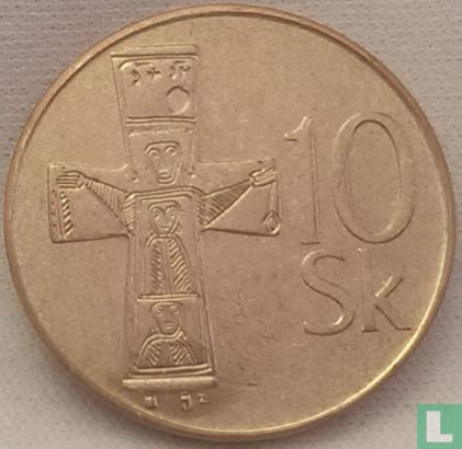 Slovakia 10 korun 2004 - Image 2